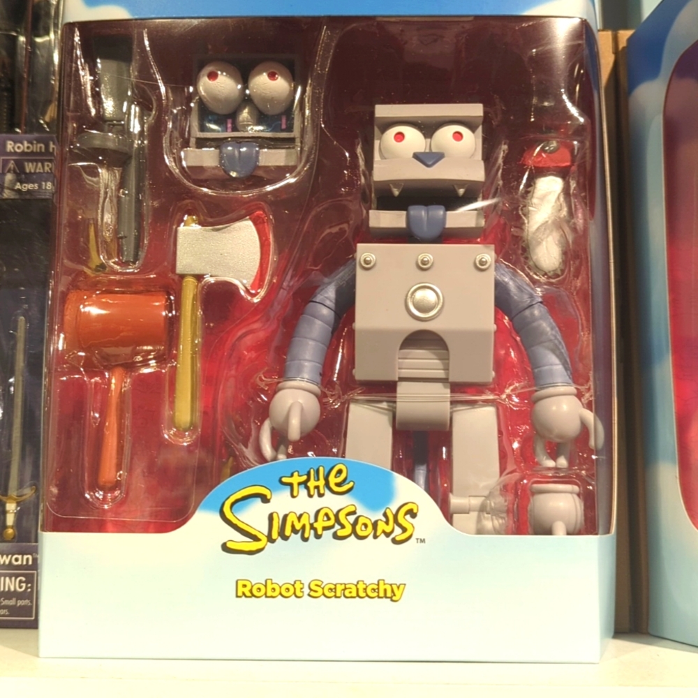 Super7 figurine Robot Scratchy